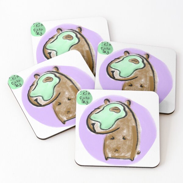 Item preview, Skincare Capybara designed and sold by veroyuumi.
