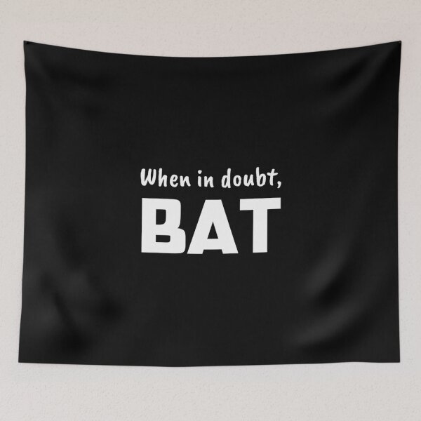 Item preview, When In Doubt Bat Classic T-Shirt designed and sold by amberk1cira.