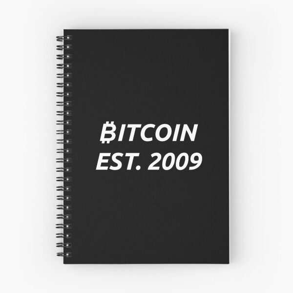 Item preview, Bitcoin Established 2009 designed and sold by LightningJelly.