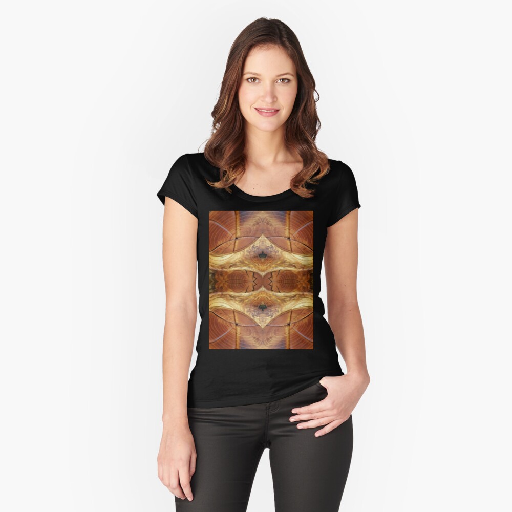 Item preview, Fitted Scoop T-Shirt designed and sold by AvrilThomasart.
