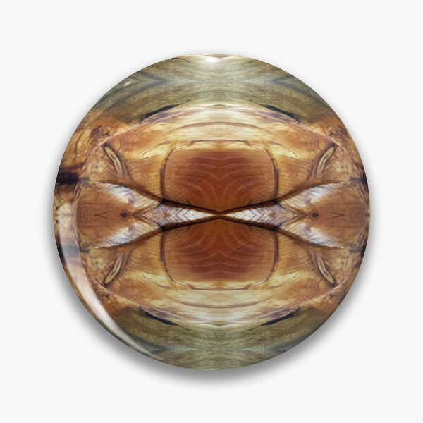 Wood Grain Dolphin by Adelaide Artist Avril Thomas Pin