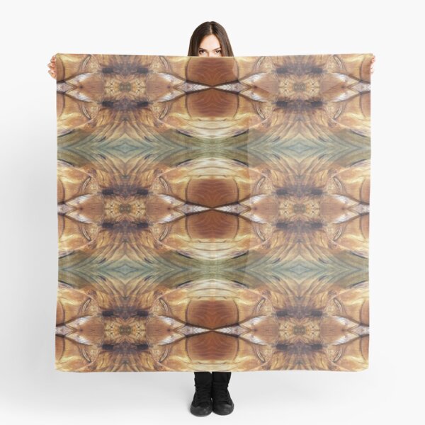 Wood Grain Dolphin by Adelaide Artist Avril Thomas Scarf