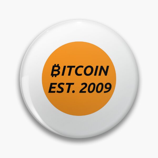 Item preview, Bitcoin Established 2009 designed and sold by LightningJelly.