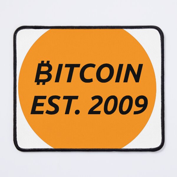 Item preview, Bitcoin Established 2009 designed and sold by LightningJelly.