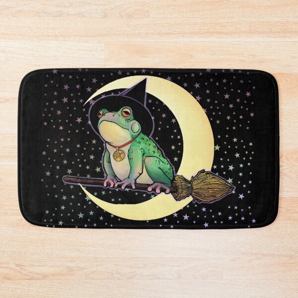 Item preview, Flying toad witch patern designed and sold by Holly Pierson.