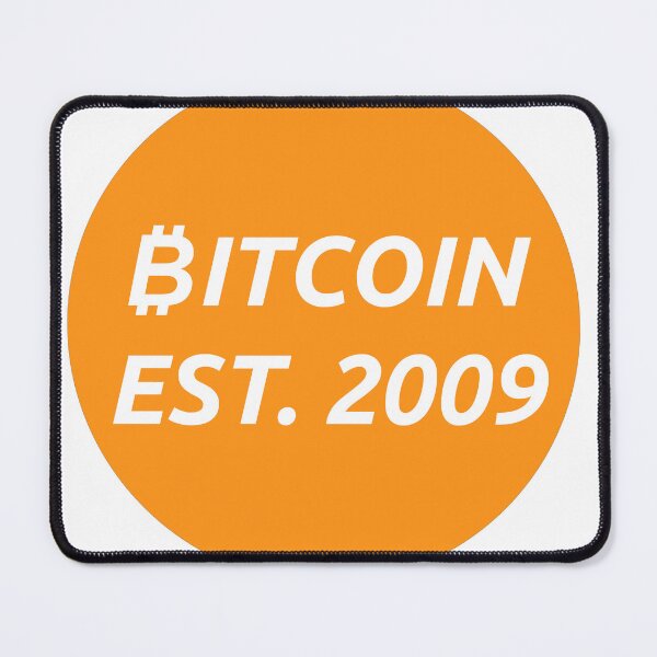 Item preview, Bitcoin Established 2009 designed and sold by LightningJelly.