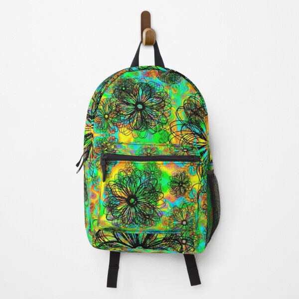 Item preview, Rainbow Flower Trip 2 designed and sold by nikisteelglass.