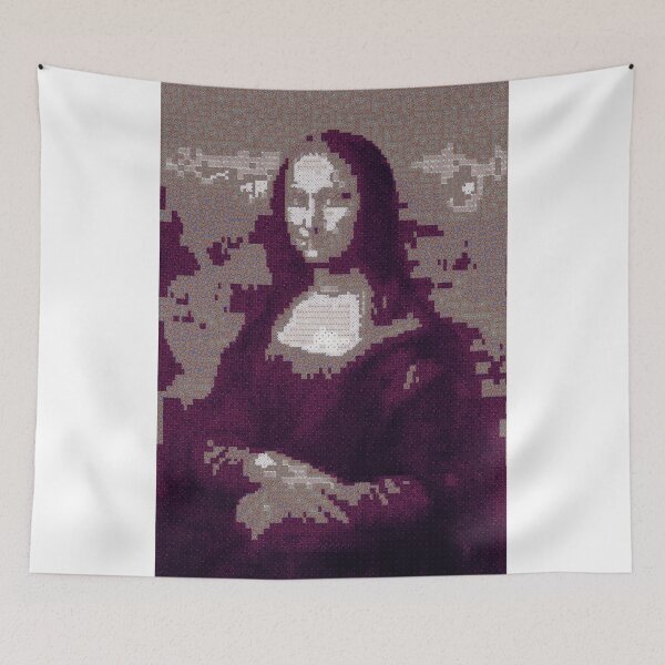 Item preview, Mona's Place – r/Place snapshot & heatmap mosaic designed and sold by bobbooo.
