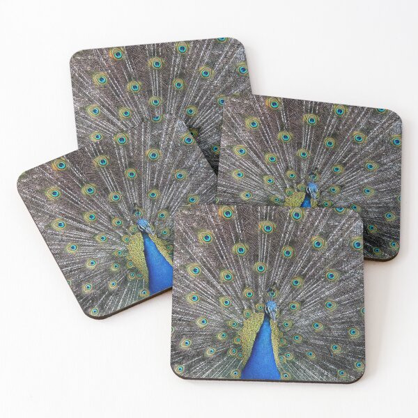 Item preview, The Peacock Spreads Beautiful Back Feathers designed and sold by halleinstyle.
