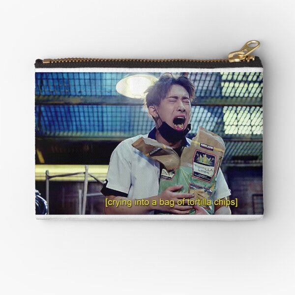 Wonho | Emotionally Eating Tortilla Chips Zipper Pouch