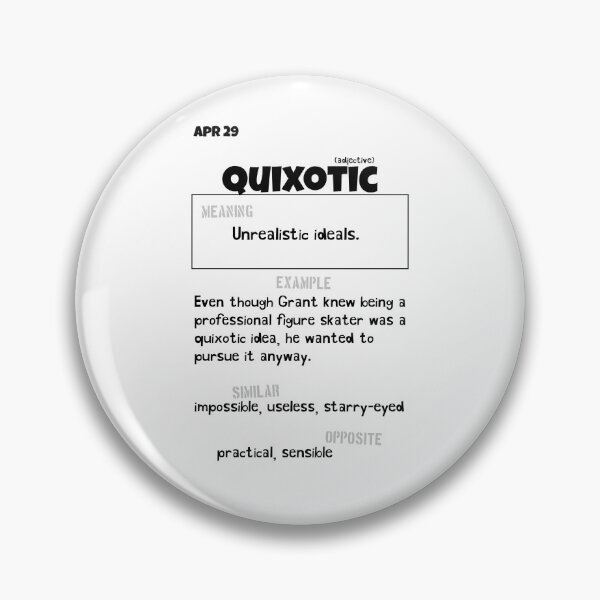 Item preview, April 29 Quixotic designed and sold by Square Root of Squid.