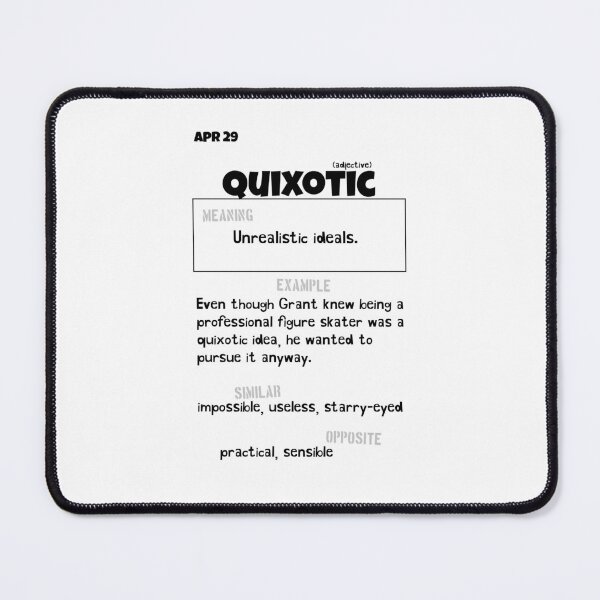 Item preview, April 29 Quixotic designed and sold by Square Root of Squid.
