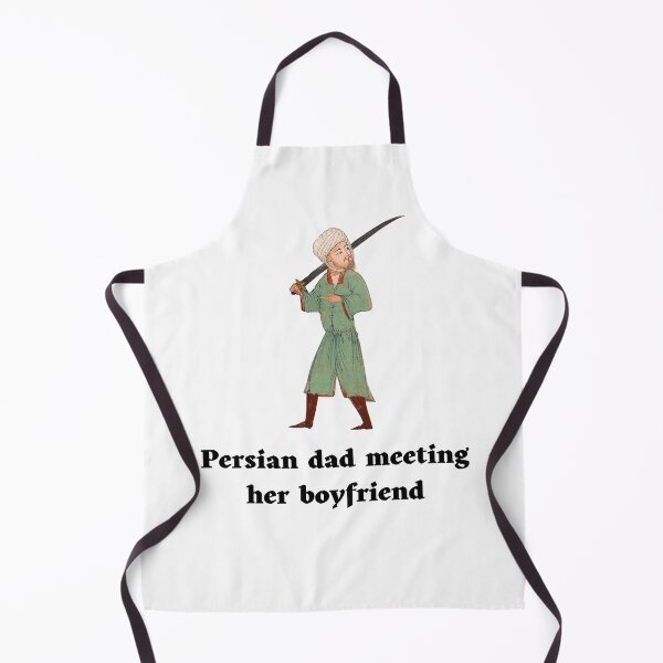 Item preview, Persian dad meeting her boyfriend - Persian (iranian) art designed and sold by Persian Pride Official.