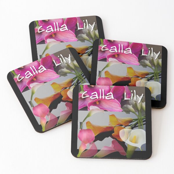 Item preview, Calla Lily Digital Collage Colorful Design designed and sold by EarthArtDesigns.