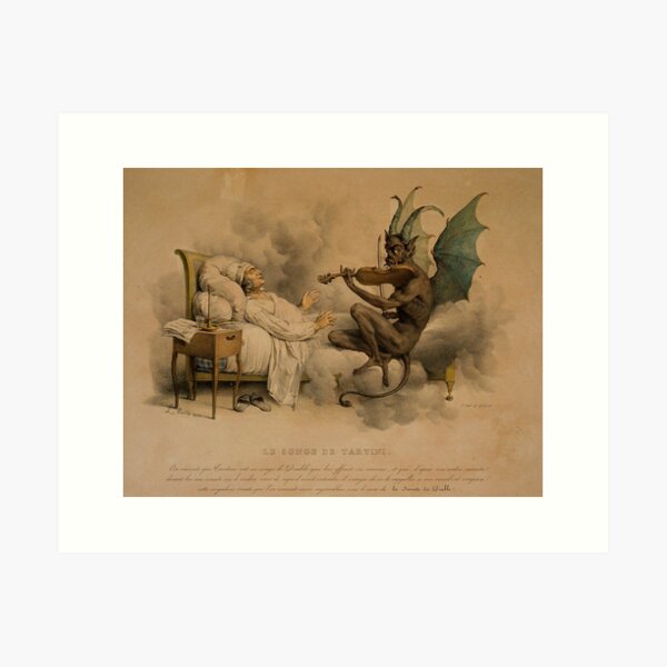 Item preview, Le Songe de Tartini par Louis-Léopold Boilly 1824 Violin Sonata Tartini Violin Concertos, Sonatas - Brilliant Classics designed and sold by TeeARTHY.