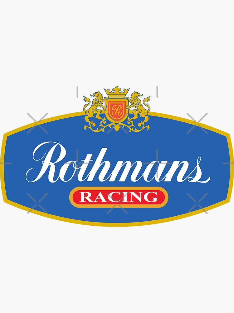 “Rothmans Racing” Sticker by emily2826 | Redbubble