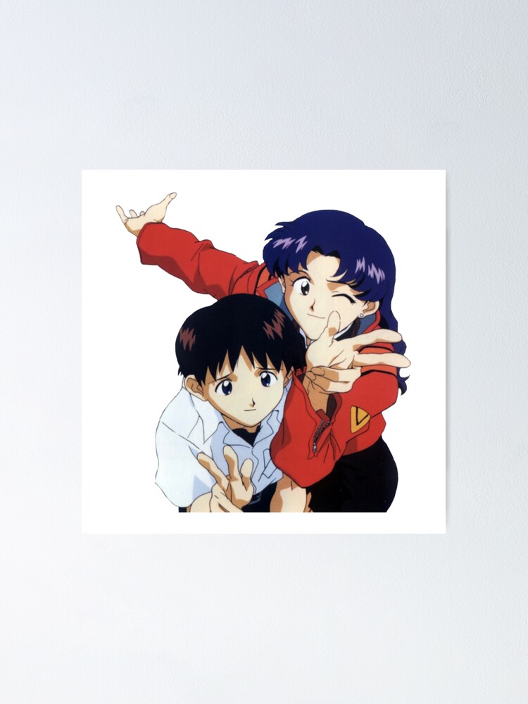 Misato Katsuragi Neon Genesis Evangelion Poster For Sale By Aniepieart Redbubble