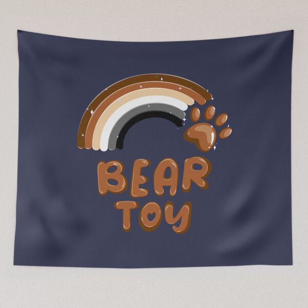 Item preview, Bear Toy - Gay Bear Rainbow Pride designed and sold by Albert Diggs.