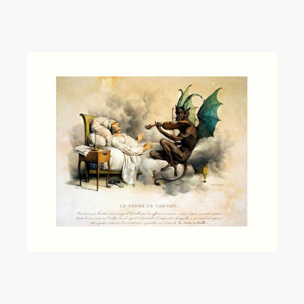 Item preview, Le Songe de Tartini par Louis-Léopold Boilly 1824 Violin Sonata Tartini Violin Concertos, Sonatas - Brilliant Classics designed and sold by TeeARTHY.