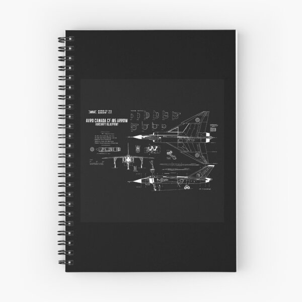 Item preview, Avro Canada CF-105 Arrow Aircraft Blueprint designed and sold by PodiShawna.