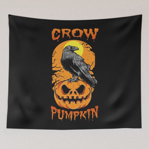 Item preview, Crow Pumpkin Halloween designed and sold by eiwo87.
