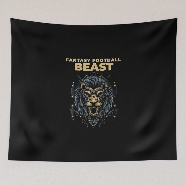 Item preview, Fantasy Football Beast Sticker designed and sold by gloria1os.