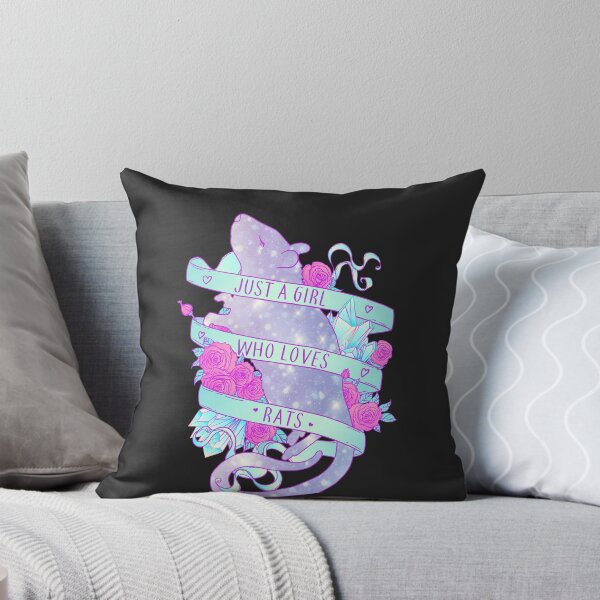 Item preview, Just a Girl Who Loves Rats designed and sold by Clara Hollins.
