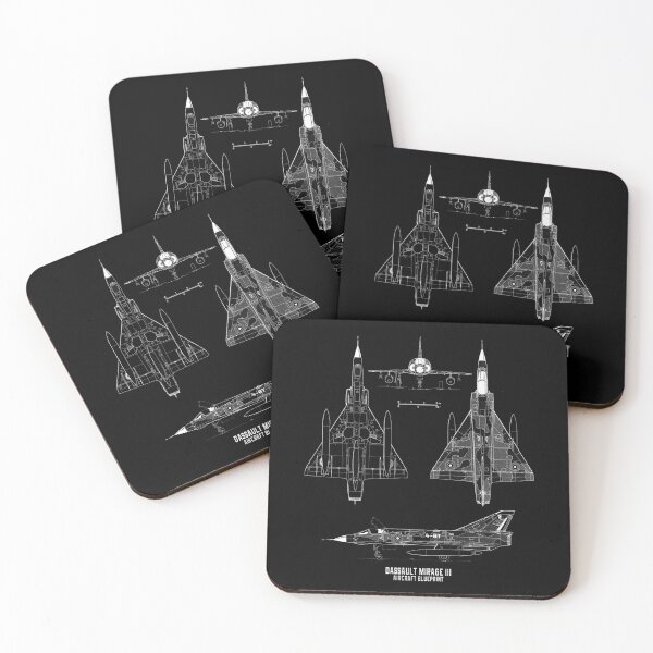 Item preview, Dassault Mirage III Aircraft Blueprint designed and sold by PodiShawna.