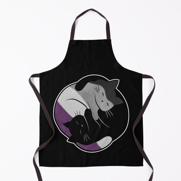 Item preview, Asexual Eternal Yin Yang Cat designed and sold by Clara Hollins.