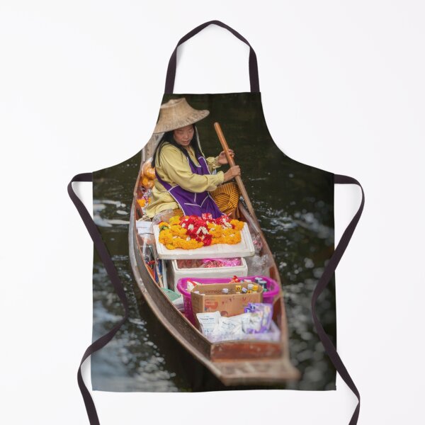 Item preview, Boat vendor, Damnoen Saduak floating market, Thailand designed and sold by Kevin Hellon.