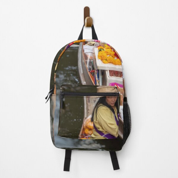 Item preview, Boat vendor, Damnoen Saduak floating market, Thailand designed and sold by Kevin Hellon.