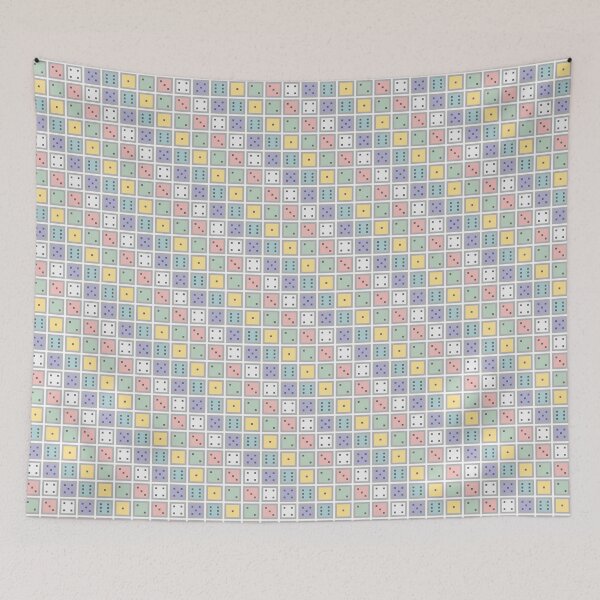 Item preview, Dice Pixel Art Pattern designed and sold by jebi-garden.