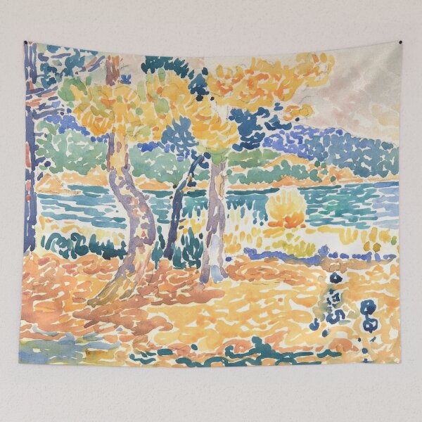 Artikelvorschau, Kiefern an der Küste (1856–1910) Henri-Edmond Cross entworfen und verkauft von TeeARTHY.