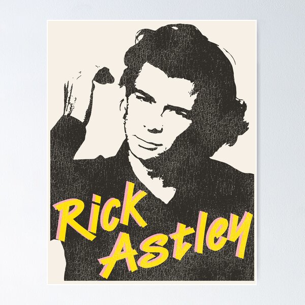 Movie poster of rick astley's quest for the legendary rickroll amulet