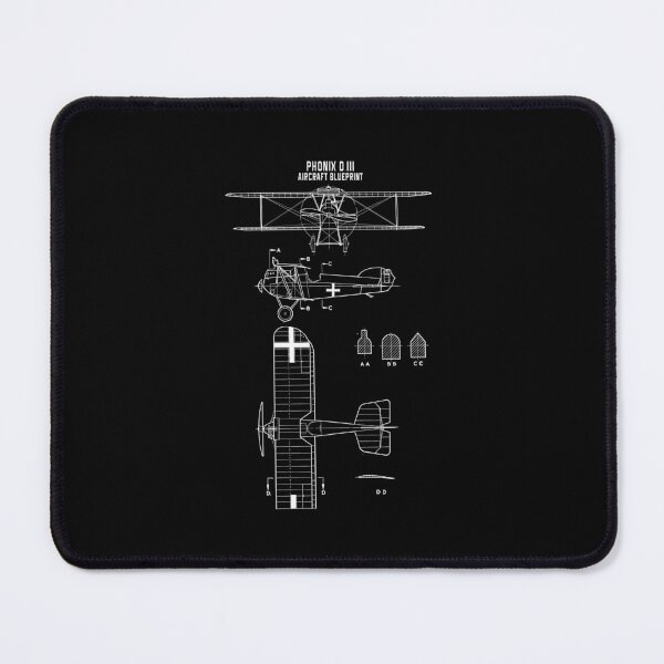 Item preview, Phonix DIII Aircraft Blueprint designed and sold by PodiShawna.