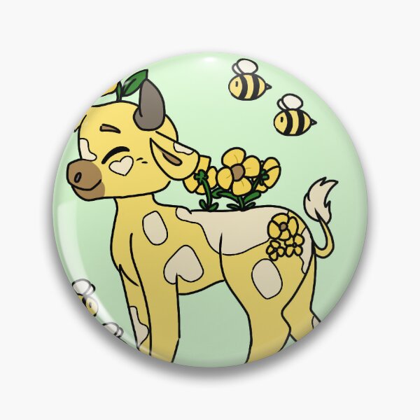 Item preview, Moobloom + bees designed and sold by AlexiaDaLemon.