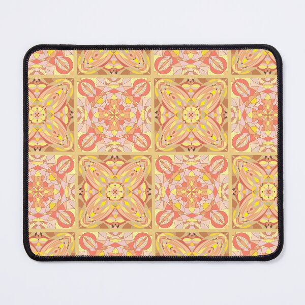 Item preview, Geometrical Mandala Pattern (Yellow Tone) designed and sold by IdinDesignShop.