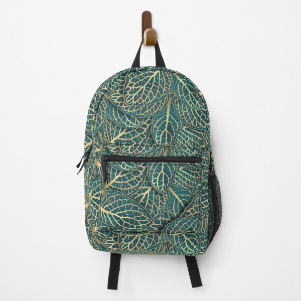 Item preview, Tri-leaf Royal Green and Gold designed and sold by Kella Hanna-Wayne.