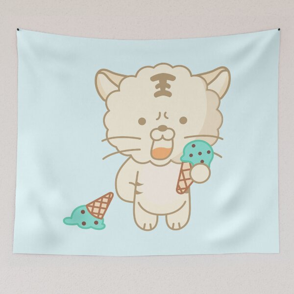 Item preview, a tiger that dropped ice cream designed and sold by Planb StudioDesign.