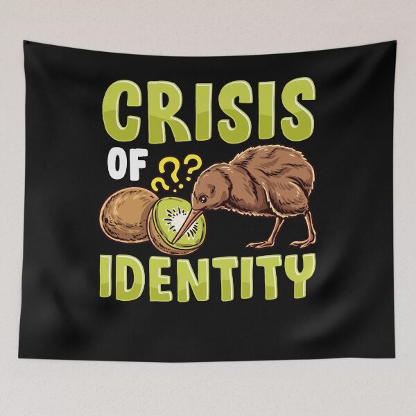 Item preview, Same Name Crisis Identity Kiwi Fruit New Zealand Kiwi Bird designed and sold by wrestletoys.