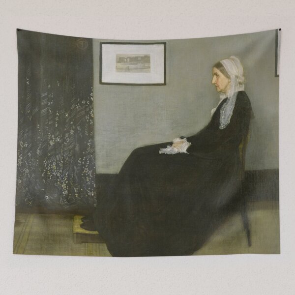 Item preview, Portrait of the Artist's Mother Whistler's Mother 1871 ,Anna McNeill Whistler designed and sold by TeeARTHY.