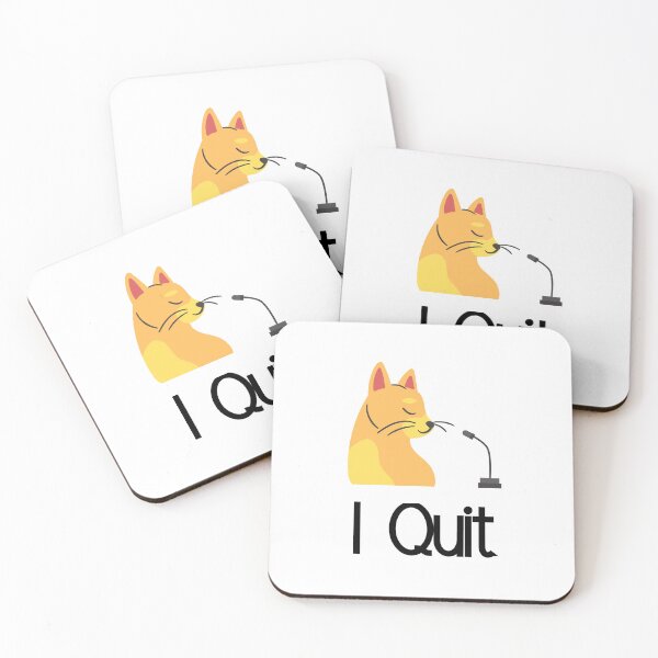 Item preview, Cat says I quit designed and sold by MiniKila.