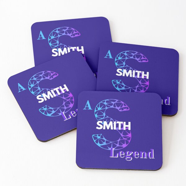 Artikelvorschau, Smith Family Monogram Aufkleber Schild Geschenk für Mama oder Papa an einem besonderen Tag, der stolze Familienmerkmale zeigt entworfen und verkauft von Faelee.