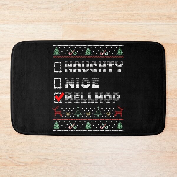Item preview, Naughty Nice Bellhop, Matching Christmas Group Pajama design designed and sold by Merchking1.