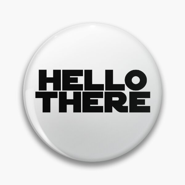 Item preview, Hello There black designed and sold by kona66.
