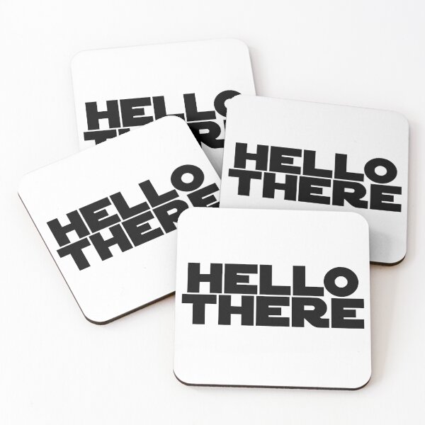 Item preview, Hello There black designed and sold by kona66.