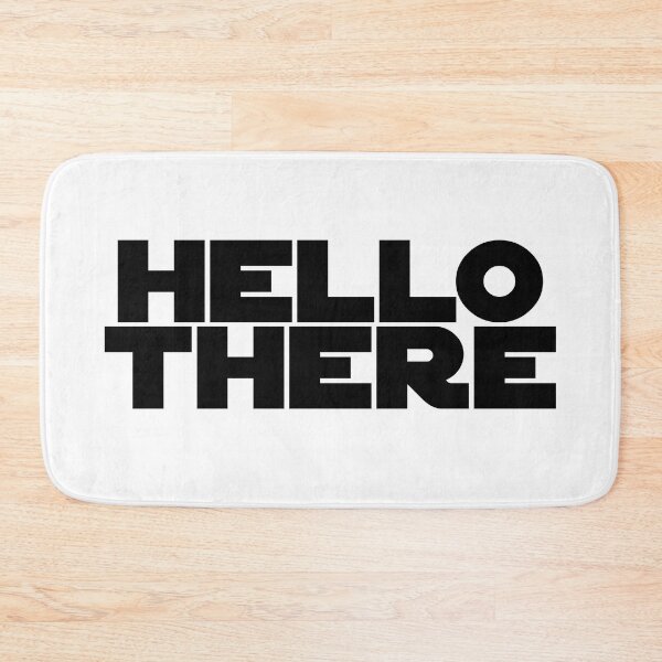 Item preview, Hello There black designed and sold by kona66.