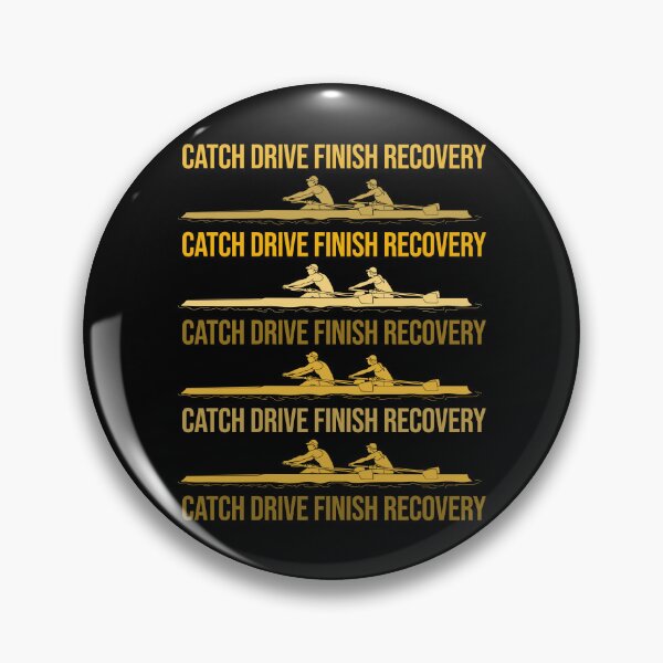 Item preview, Catch Drive Finish Recovery, Repeat, Two Rowers, Gold designed and sold by artfulnotebook.