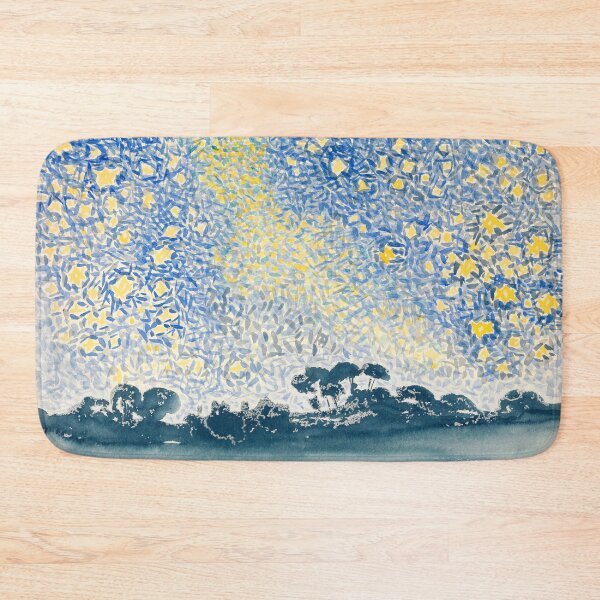 Item preview, Landscape with Stars (1905–1908) painting in high resolution by Henri-Edmond Cross. Original from The MET designed and sold by TeeARTHY.