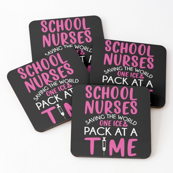 Item preview, School nurses saving the world one ice pack at a time designed and sold by RedPic01.